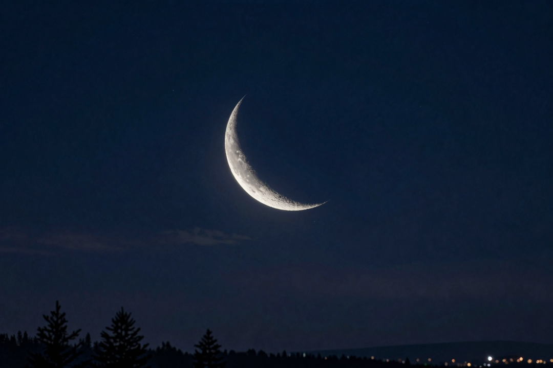 Lua Crescente: Fase da Lua em 22 de Maio de 2026 e Visibilidade Noturna 1 lua crescente 22 maio 2026 fase visibilidade noturna