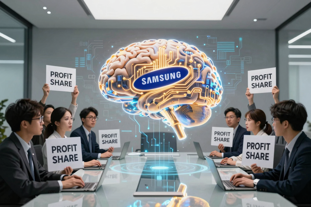 Samsung Trilionária por IA: Funcionários Exigem Parte dos Lucros Recordes 1 samsung ia trilionaria funcionarios querem lucros