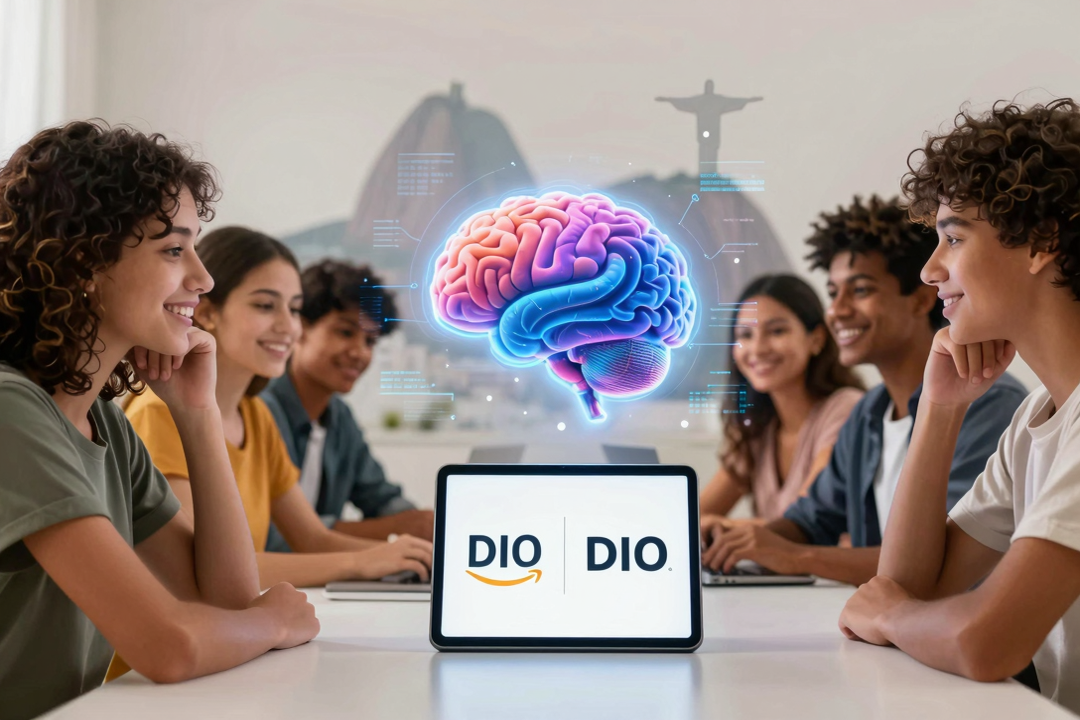 Amazon e DIO abrem 10 mil vagas em curso gratuito de IA no Brasil