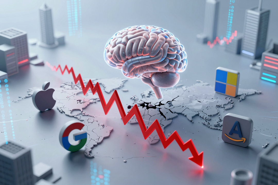Bolsas Globais Despencam: Pessimismo com IA e Big Techs Sacode Mercados
