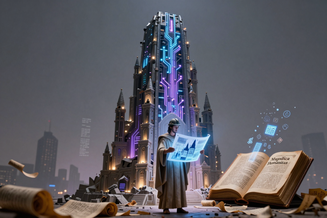 Crítica Profunda: O que ‘Magnifica Humanitas’ Ignorou sobre Babel, Neemias e o Poder da IA