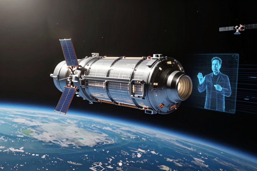 elon musk spacex plano data centers espaco video