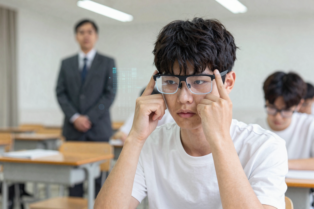 Estudantes Banidos por Usar Óculos com IA em Exame na Coreia do Sul 1 estudantes banidos oculos ia colar coreia do sul