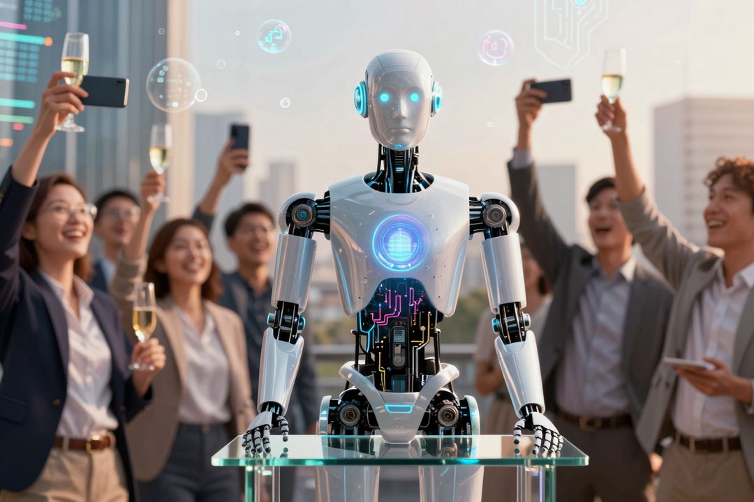 euforia ia robos humanoides alerta nova bolha tecnologica