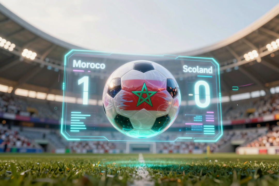 IA previu: Marrocos vence Escócia por 1 a 0 na Copa do Mundo 2026