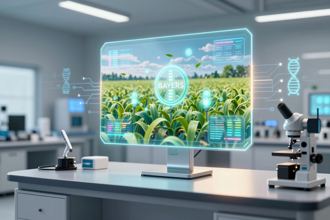 IA Revoluciona Pesquisa Agrícola da Bayer, Acelerando Inovações