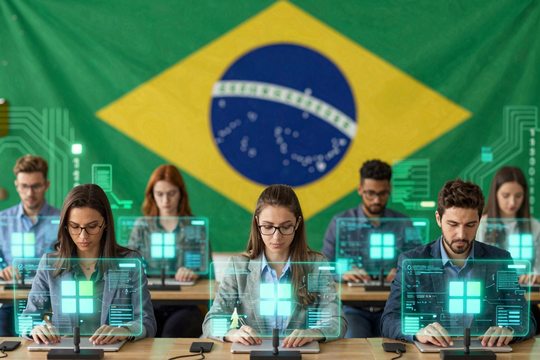 microsoft capacita 5 milhoes brasileiros ia 2027