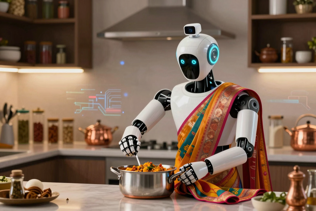 revolucao casa indianos ensinam robos ia cozinhar dobrar roupas