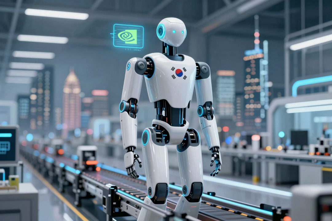robotica proximo grande setor coreia do sul nvidia huang