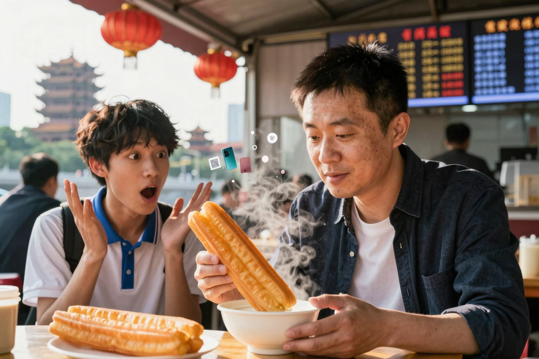 Vlog de Lei Jun Comendo Café da Manhã em Wuhan Viraliza por Reação de Estudante