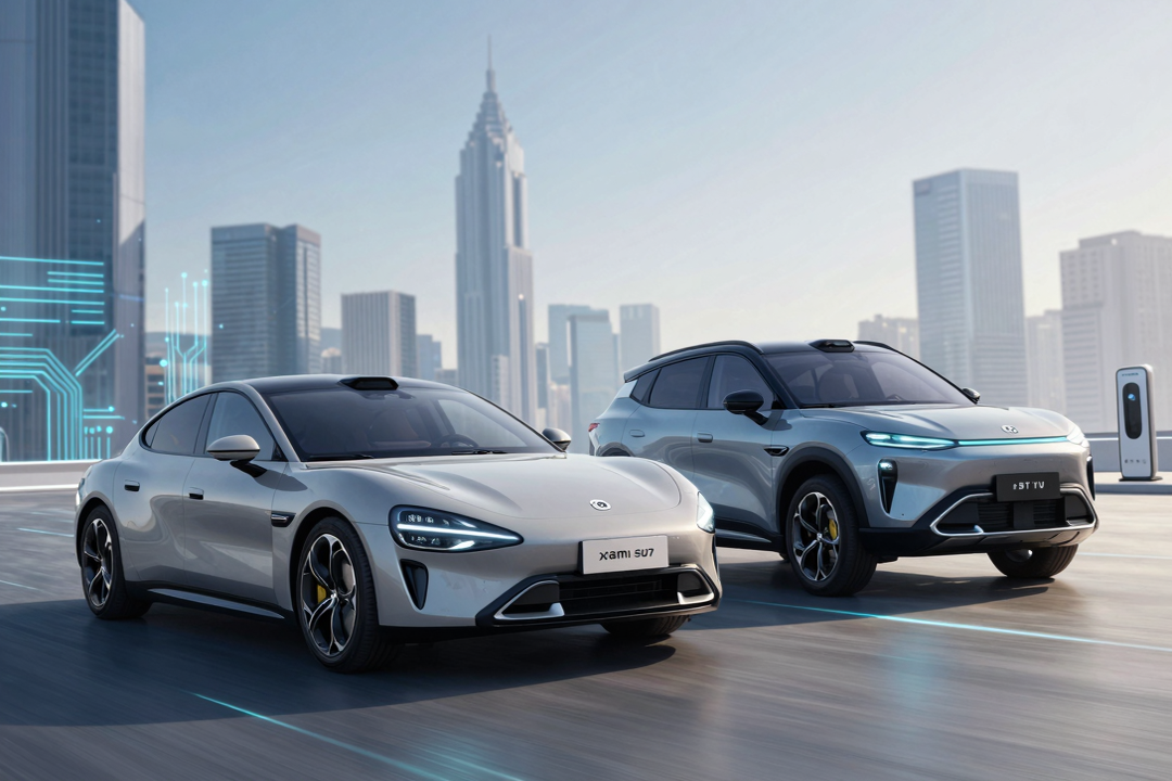 Xiaomi Impulsiona Mercado de EVs com SU7 2026 e SUV YU7 GT de Autonomia Estendida