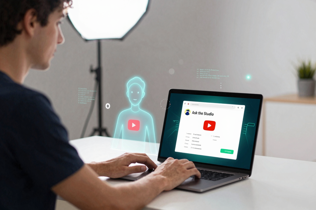 YouTube Lança 'Pergunte ao Studio' com IA para Criadores no Brasil 1 youtube lanca pergunte ao studio ia criadores brasil