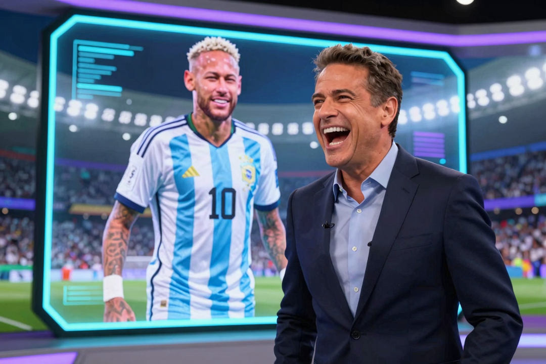 Craque Neto explode com vídeo de IA que projeta Neymar na Copa de 2030