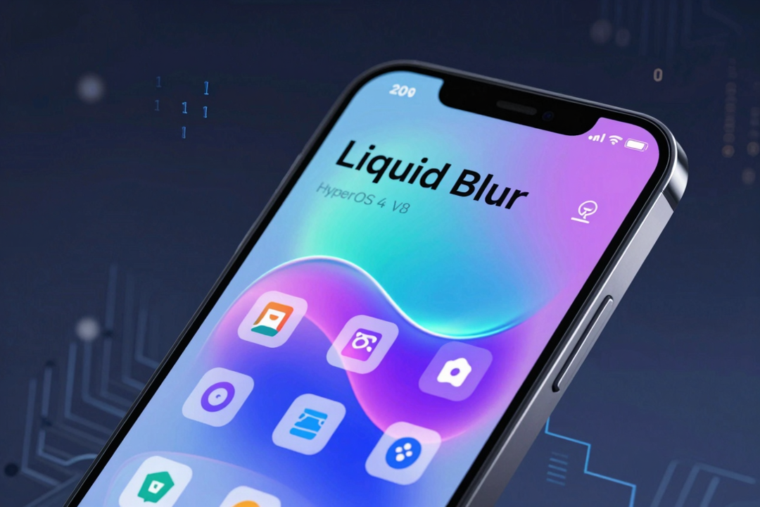 Vazamento do HyperOS 4 V8 Launcher revela ‘Liquid Blur’ e novas animações