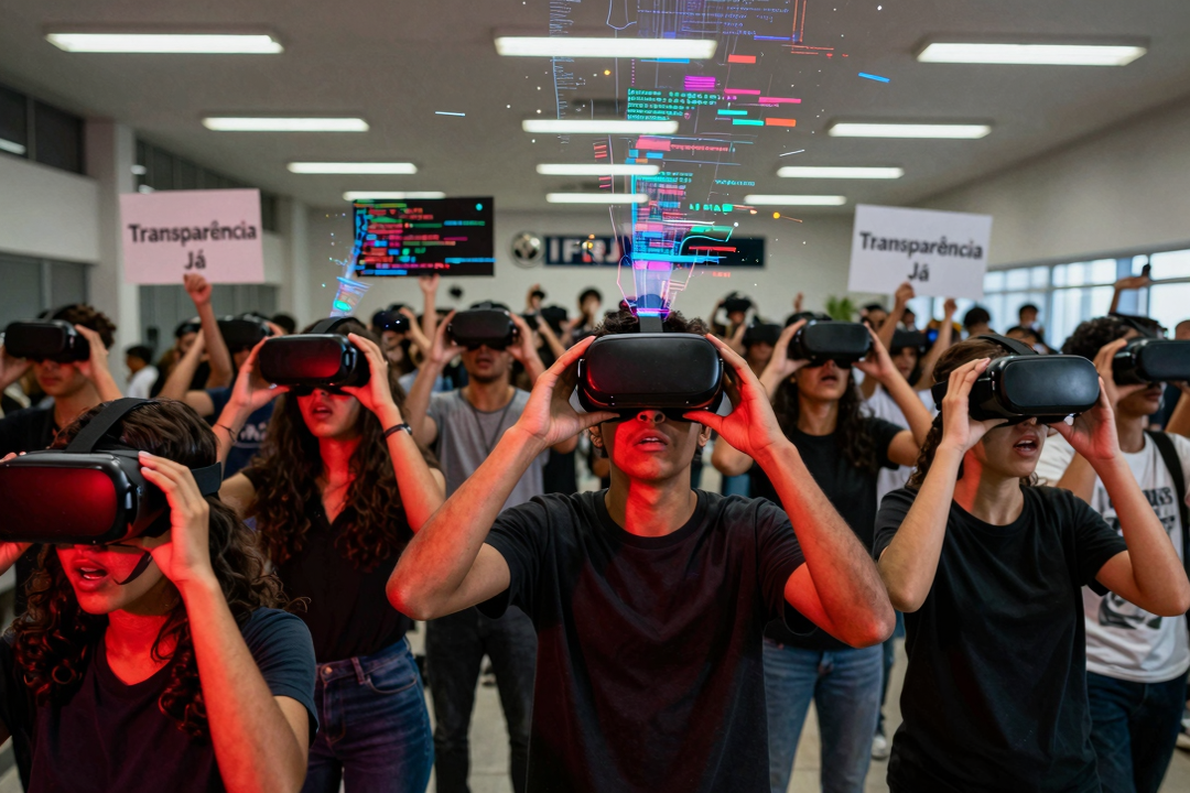 Revolta no IFRJ de VR: Alunos Explodem em Protesto após Escândalo de Imagens Manipuladas por IA
