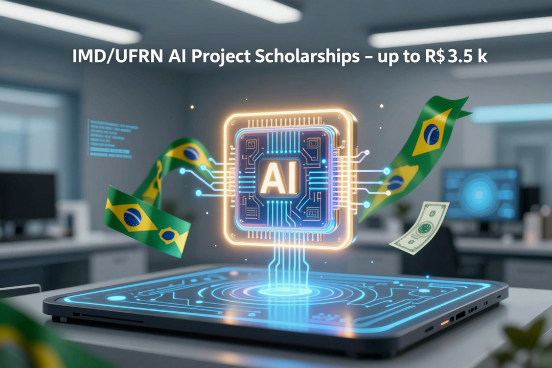 IMD/UFRN abre seleção para projeto de IA com bolsas de até R$ 3,5 mil