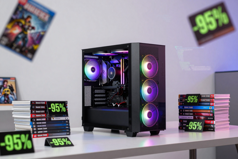 Jogos de PC em oferta: até 95% de desconto em grandes títulos!