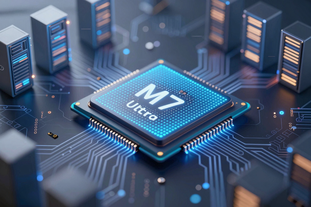 M7 Ultra da Apple: 1,5TB de Memória Unificada e Foco em Servidores de IA