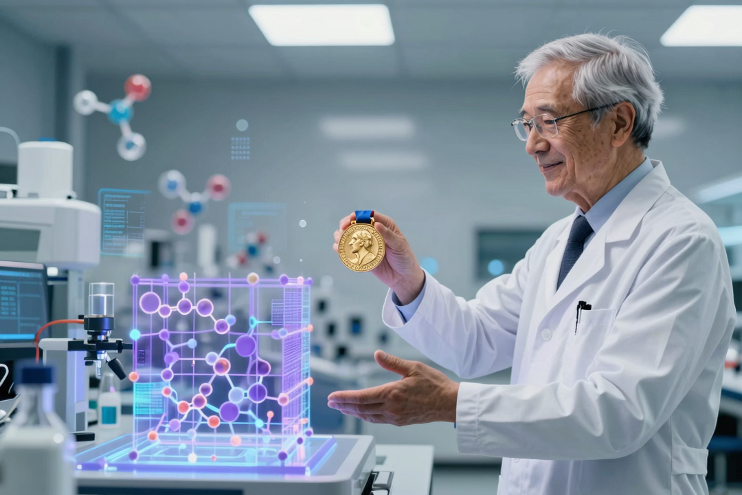 Nobel de Química Troca EUA pela China para Liderar Pesquisa em IA de Materiais