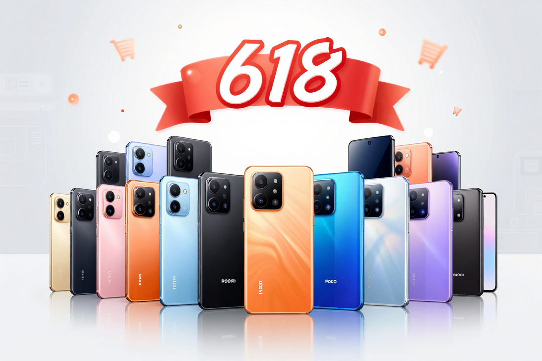 POCO e Xiaomi: Domínio Absoluto no AliExpress 618 de Smartphones!