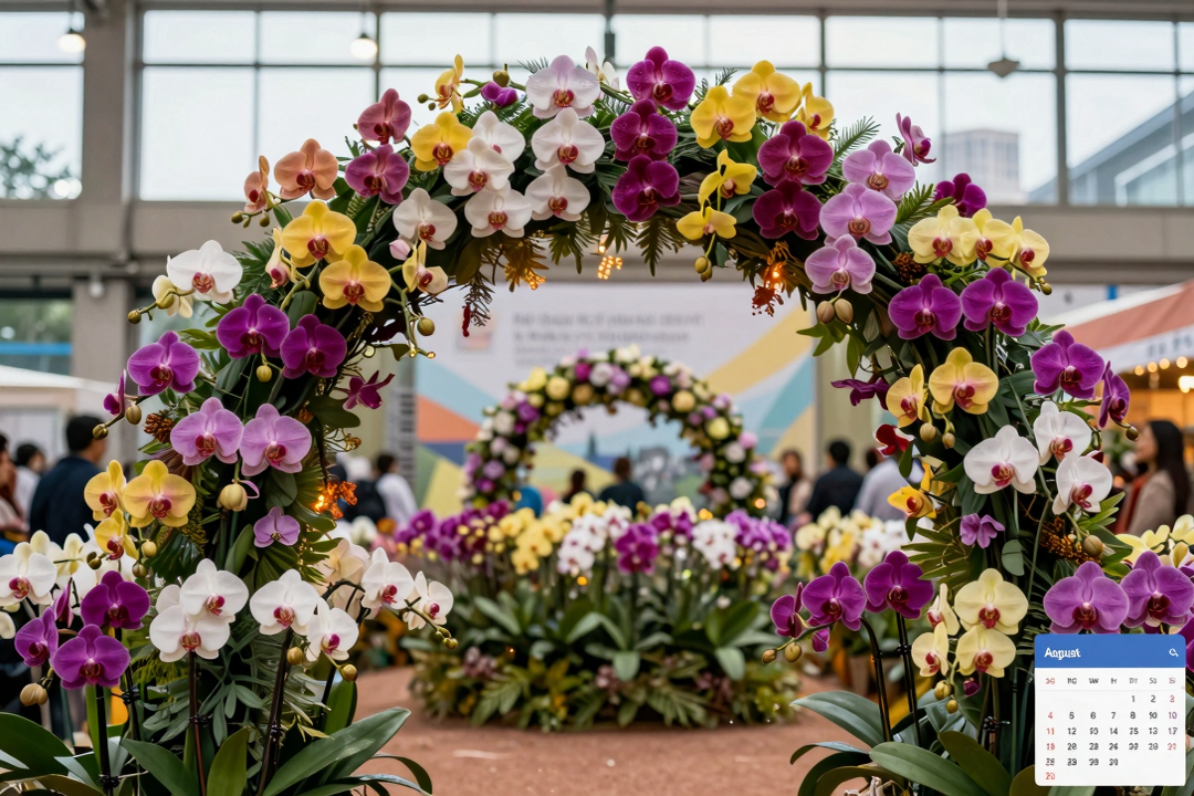 Salto celebra 54ª Exposição Nacional de Orquídeas em agosto