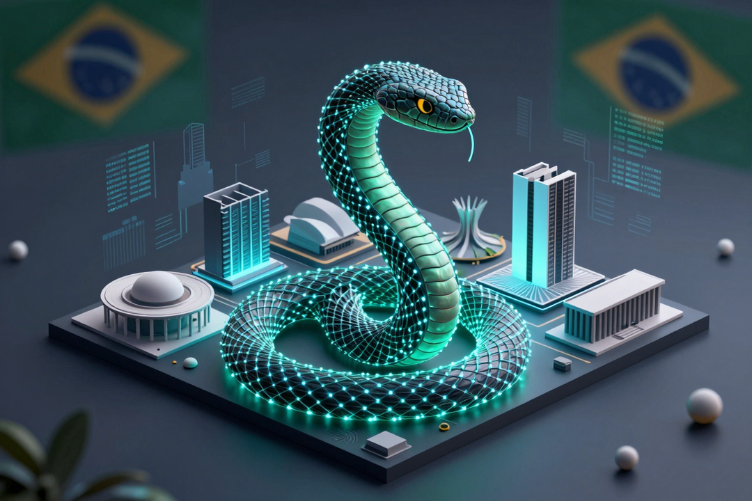 Vírus BusySnake usa IA para atacar agências governamentais no Brasil