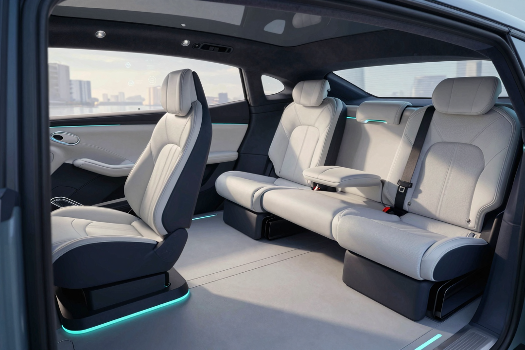 Xiaomi SkyNomad: SUV Revela Interior Revolucionário com Piso Plano e Bancos Versáteis