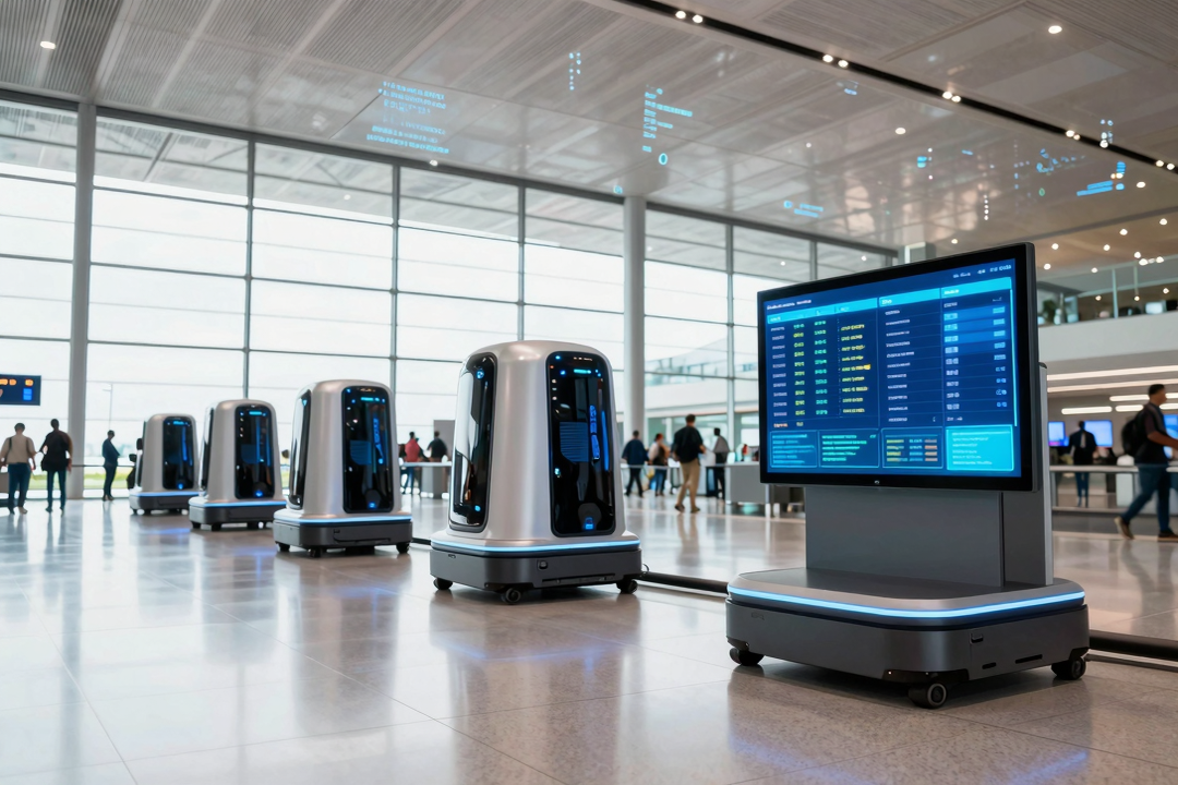 Automação e IA Transformam Operações em Aeroportos Brasileiros