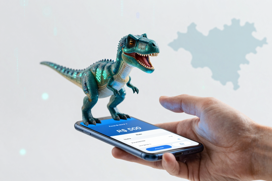 Golpe de “Mini Dinossauros” com IA Quase Causa Prejuízo de R$ 500 em MG