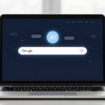 google testa pagina inicial sem botao de busca priorizando ia
