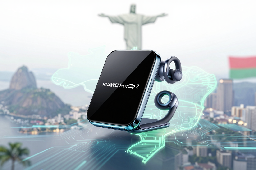 huawei freeclip 2s ia chega brasil 8 agosto