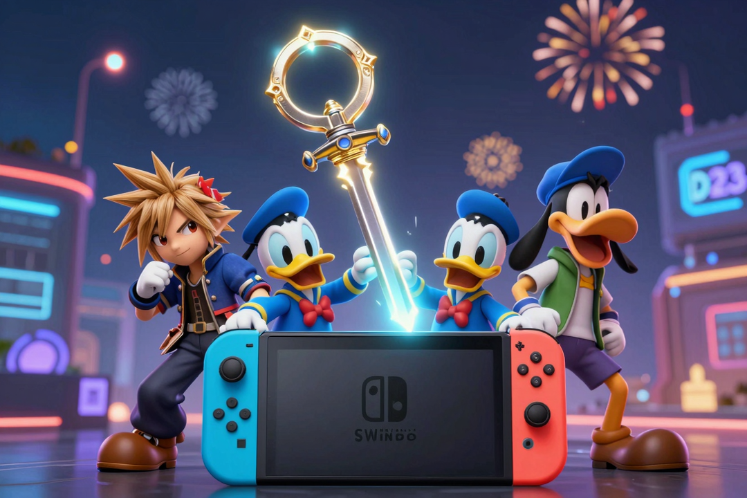 Kingdom Hearts IV e Coleção Chegam ao Nintendo Switch 2; D23 2026 Revela Novidades
