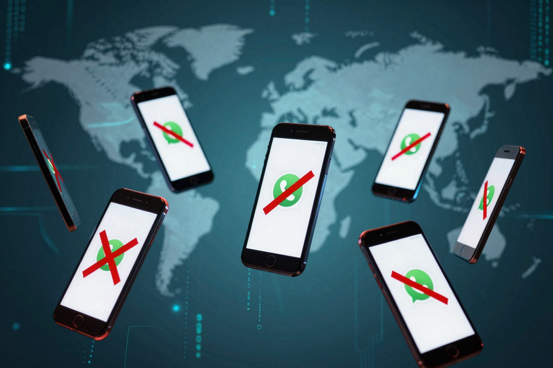 milhares contas whatsapp banidas globalmente onda bloqueios