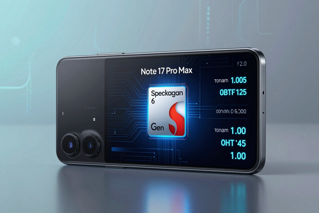 redmi note 17 pro max global snapdragon 6 gen 5 geekbench