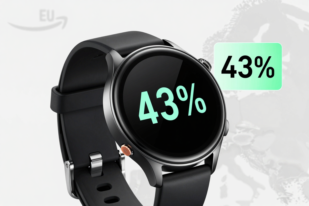 Redmi Watch 6 NFC tem preço recorde na Amazon da Europa com 43% de desconto