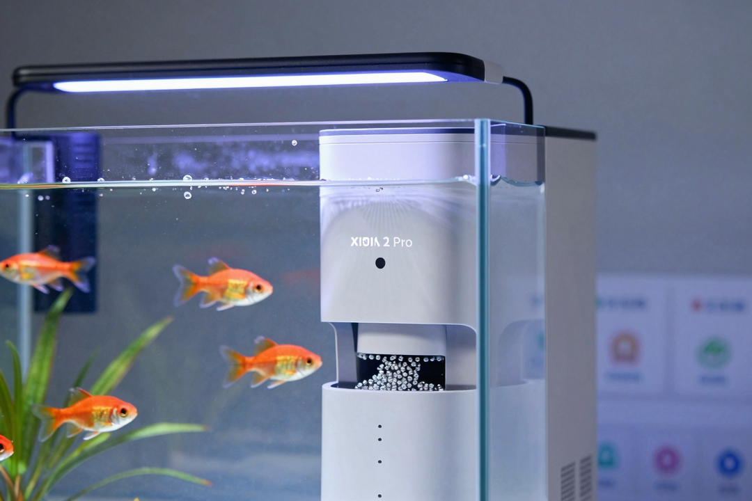 xiaomi lanca mijia smart fish tank 2 pro crowdfunding alimentacao automatica