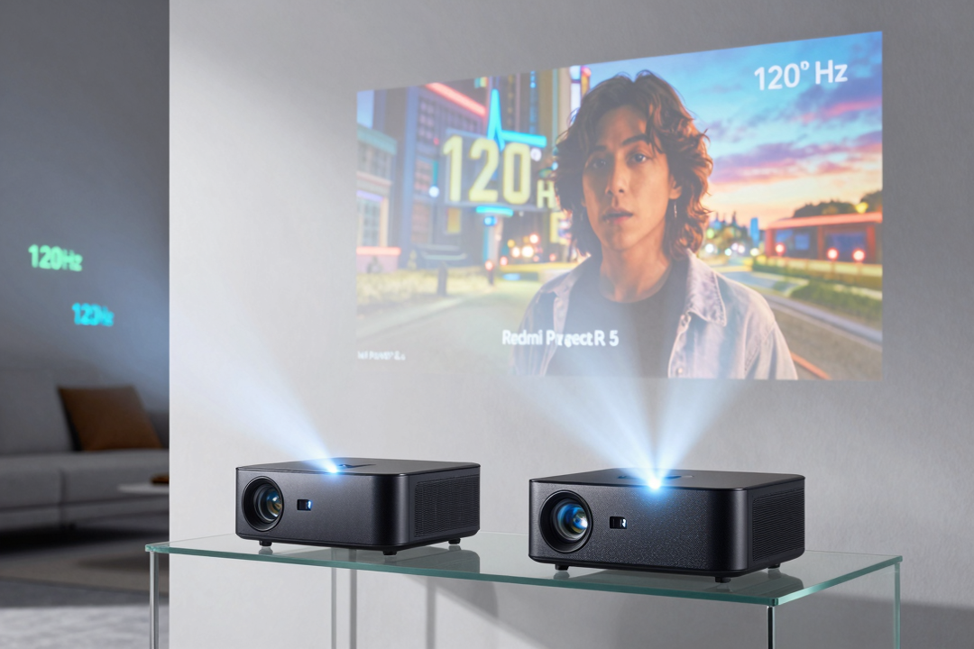 Xiaomi Lança Redmi Projector 5 e 5 Pro: Cinema em Casa com 120Hz e Preço Chocante! 1 xiaomi lanca redmi projector 5 e 5 pro cinema em casa com 120hz e preco chocante